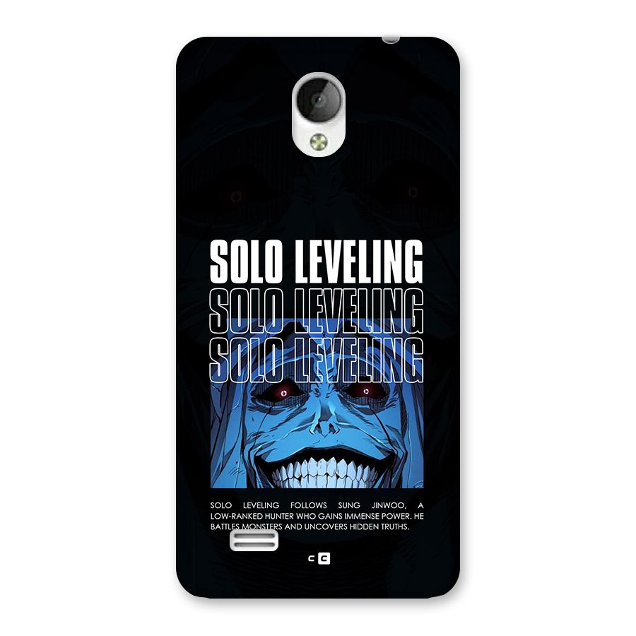 Solo Leveling Typo Back Case for Vivo Y21