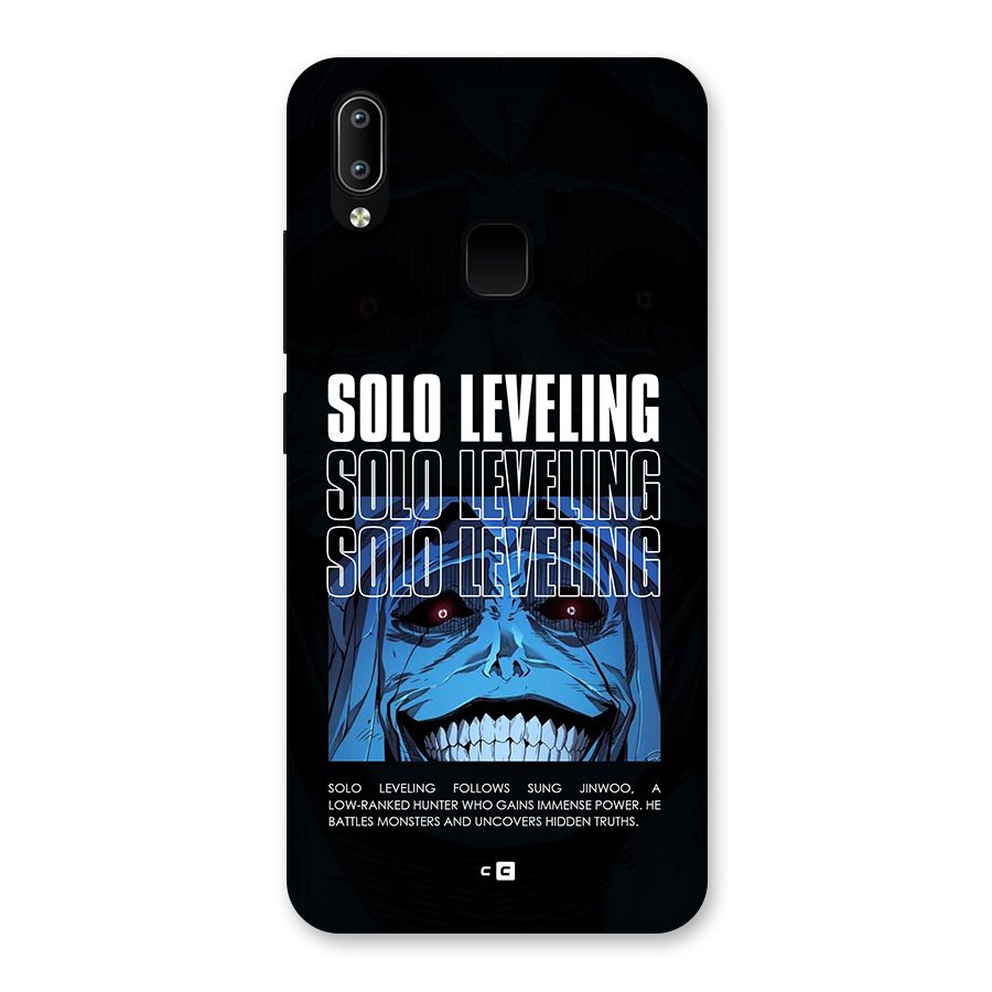 Solo Leveling Typo Back Case for Vivo Y93