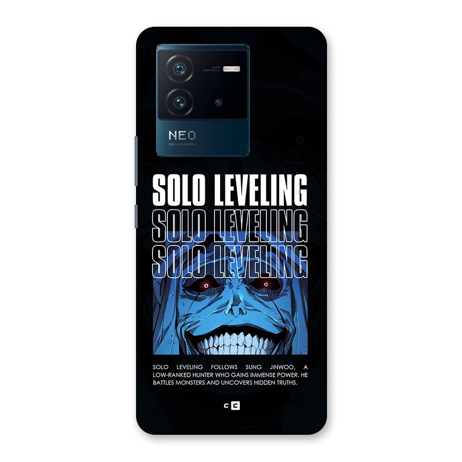 Solo Leveling Typo Back Case for Vivo iQOO Neo 6 5G