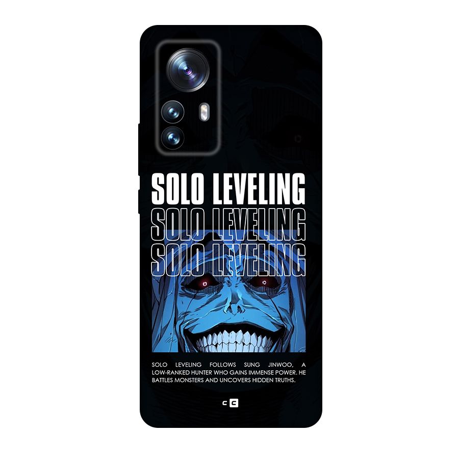 Solo Leveling Typo Back Case for Xiaomi 12 Pro