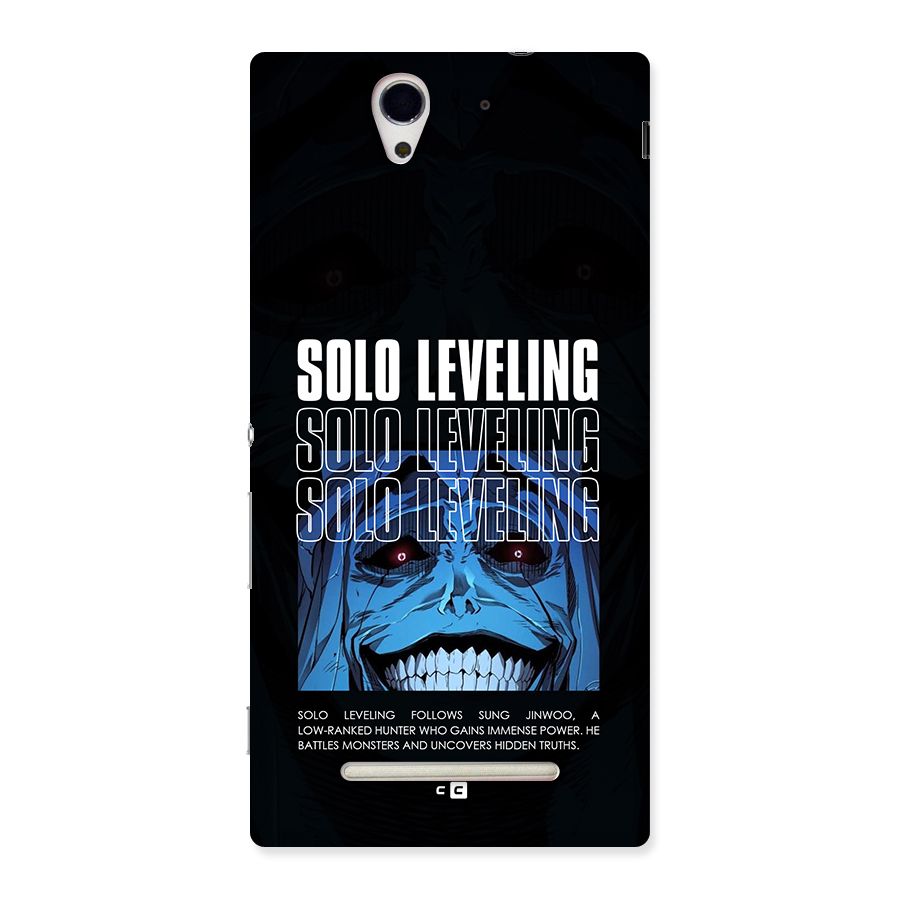 Solo Leveling Typo Back Case for Xperia C3