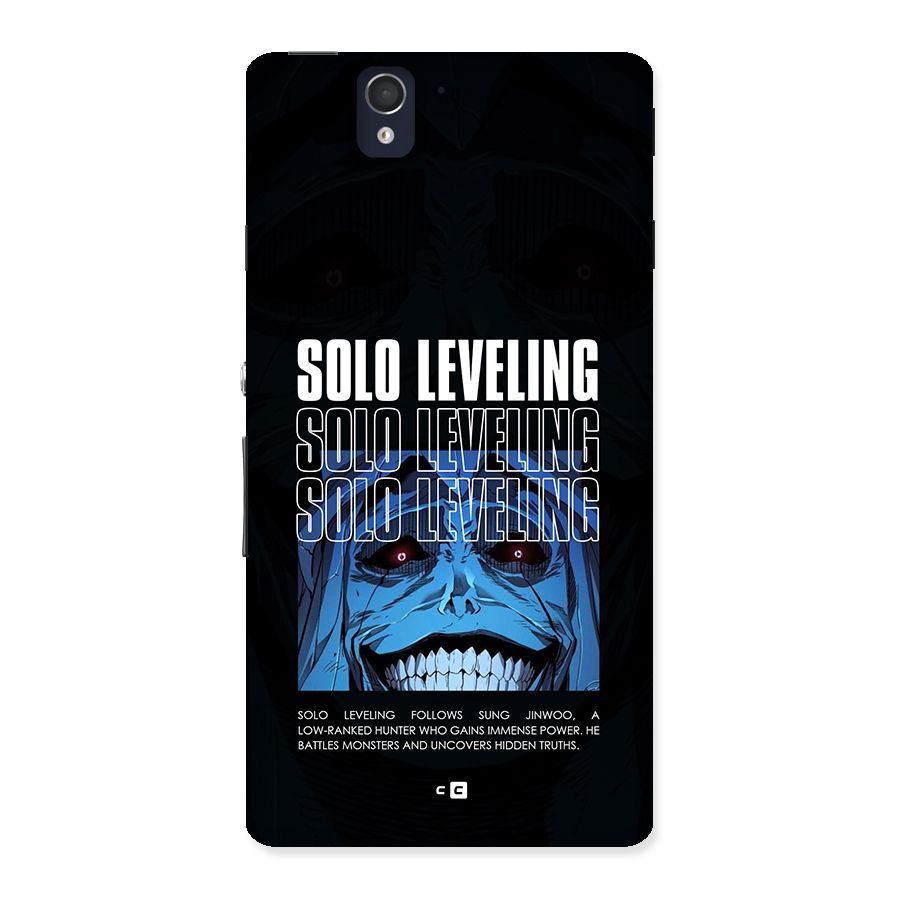 Solo Leveling Typo Back Case for Xperia Z