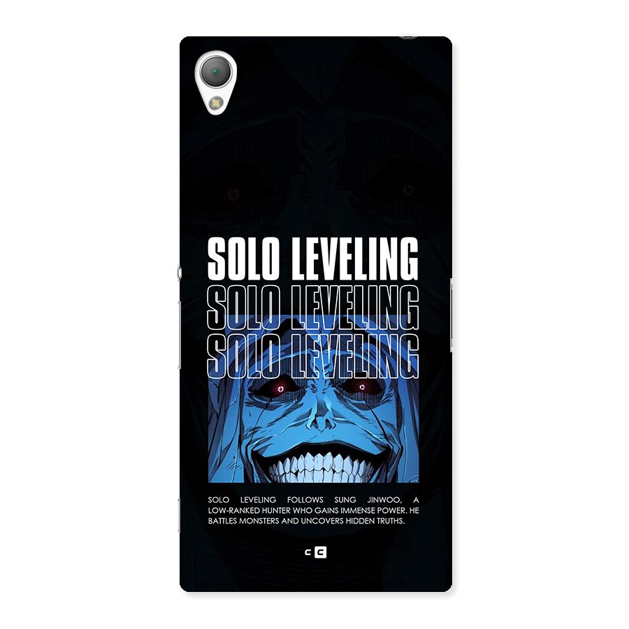 Solo Leveling Typo Back Case for Xperia Z3
