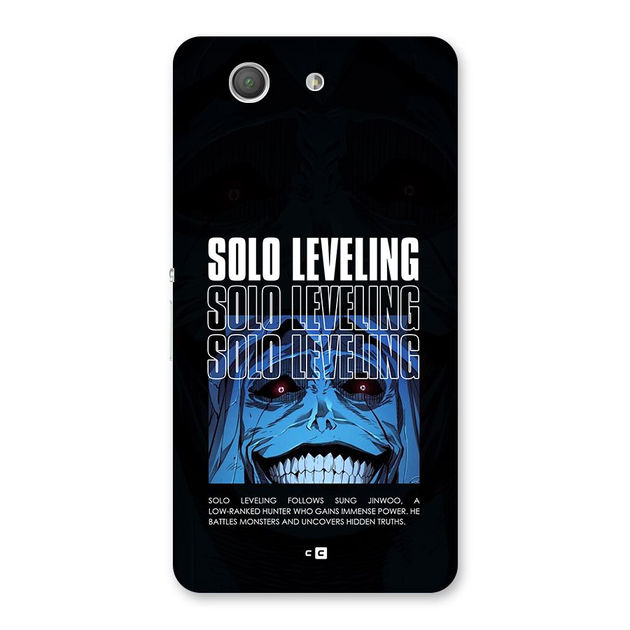 Solo Leveling Typo Back Case for Xperia Z3 Compact