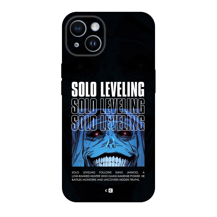 Solo Leveling Typo Back Case for iPhone 14