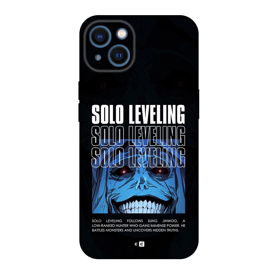 Solo Leveling Typo Back Case for iPhone 13