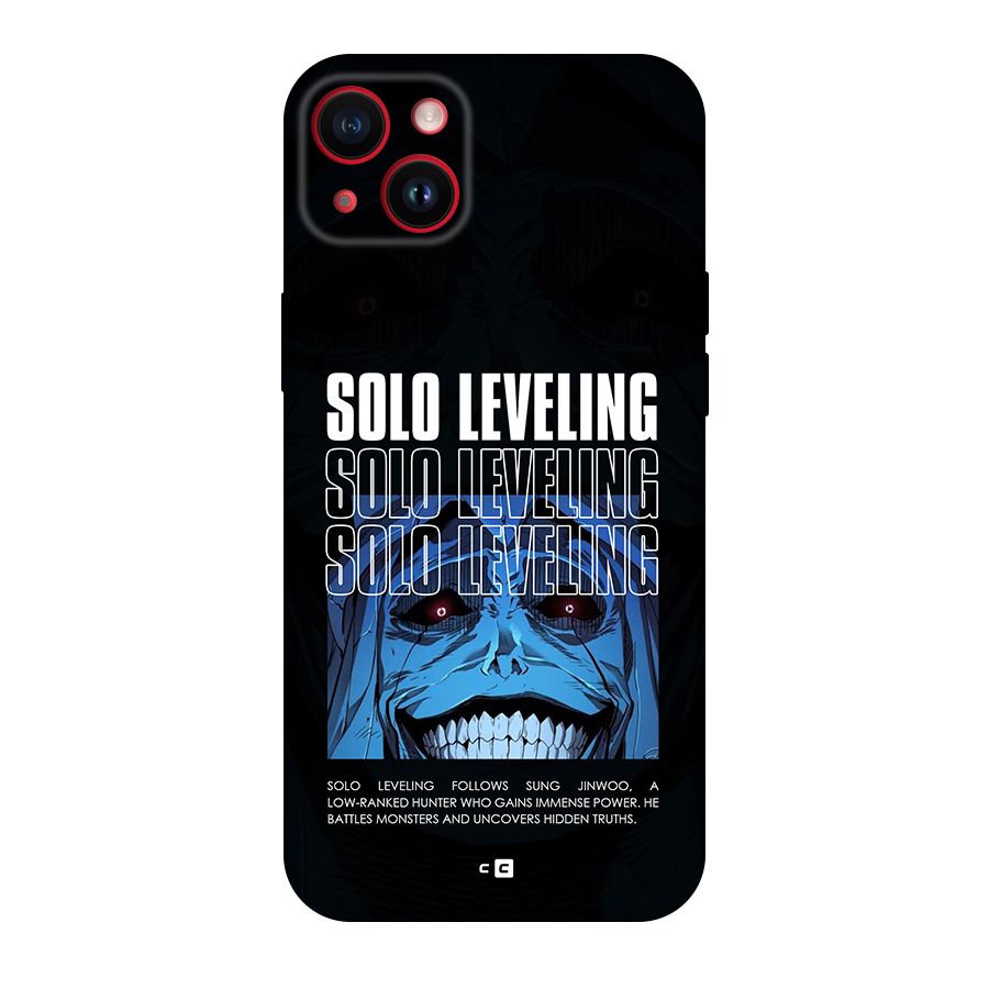 Solo Leveling Typo Back Case for iPhone 14 Plus