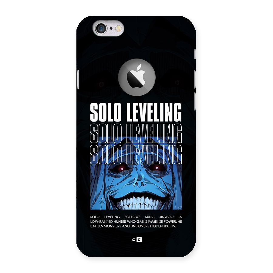 Solo Leveling Typo Back Case for iPhone 6 Logo Cut