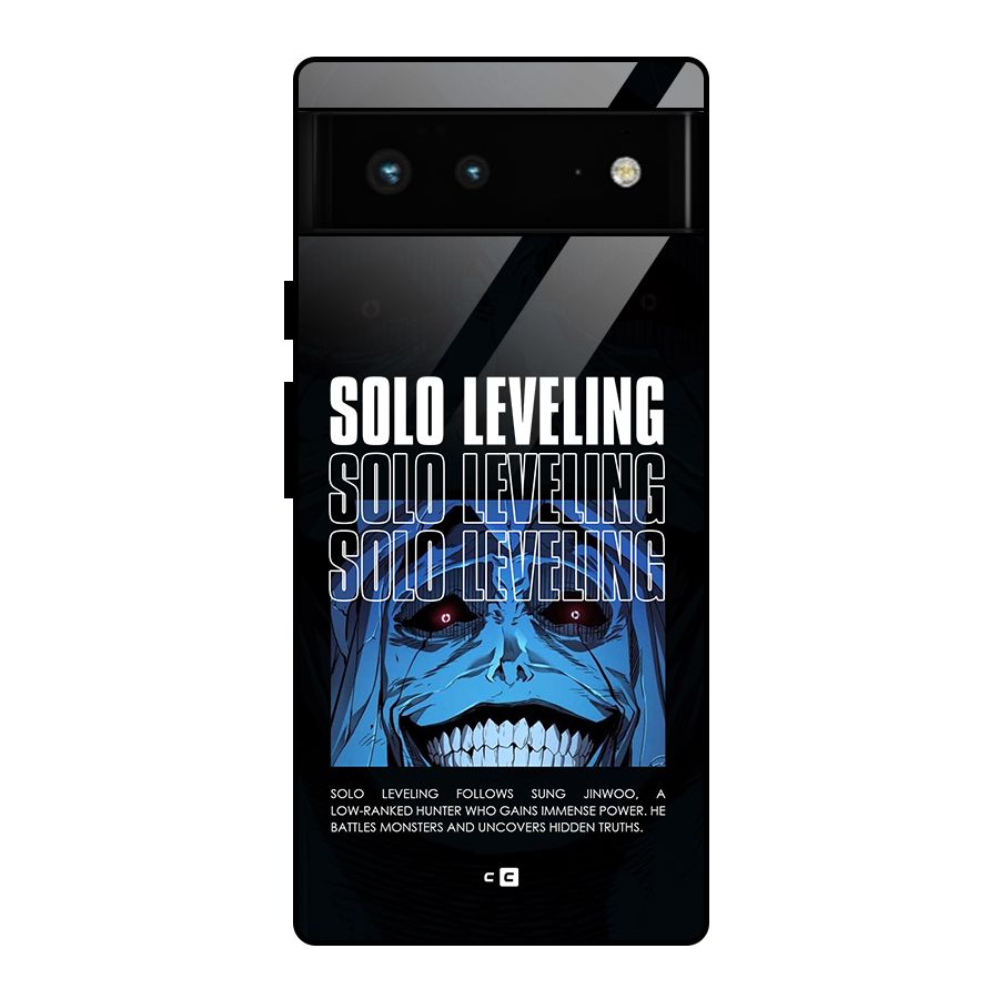 Solo Leveling Typo Glass Back Case for Google Pixel 6