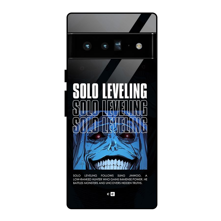 Solo Leveling Typo Glass Back Case for Google Pixel 6 Pro