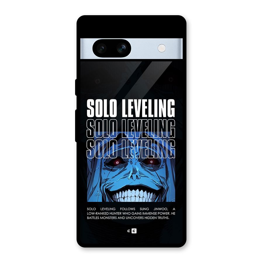 Solo Leveling Typo Glass Back Case for Google Pixel 7a