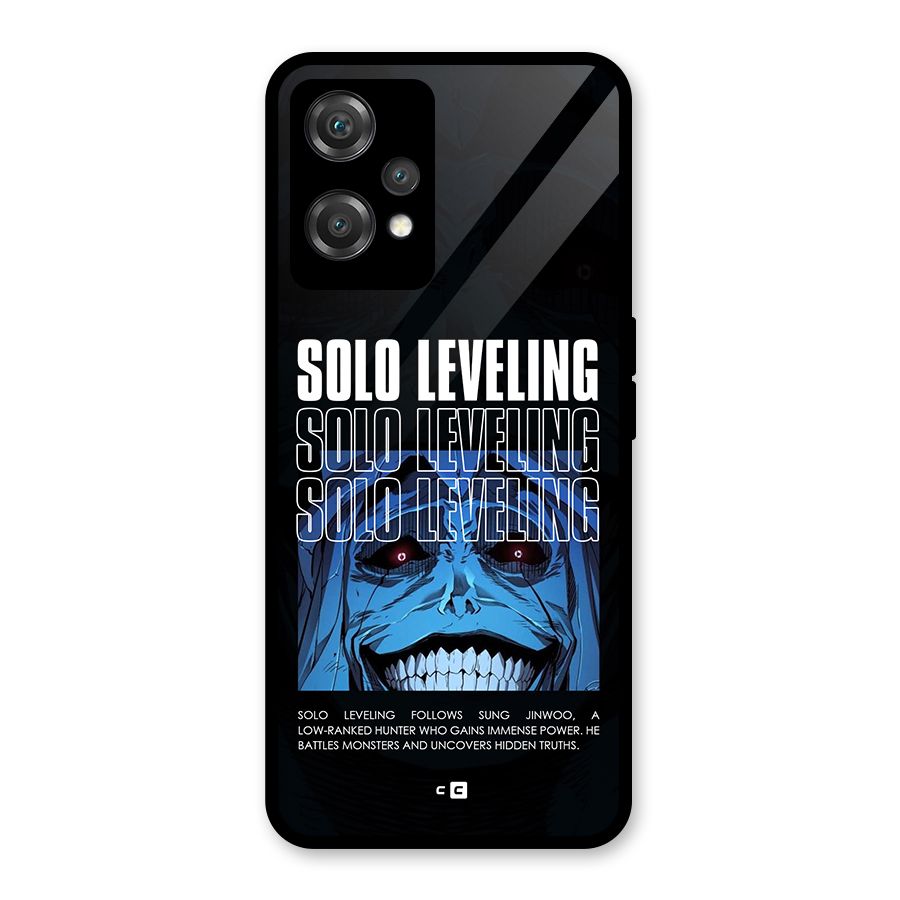 Solo Leveling Typo Glass Back Case for OnePlus Nord CE 2 Lite 5G