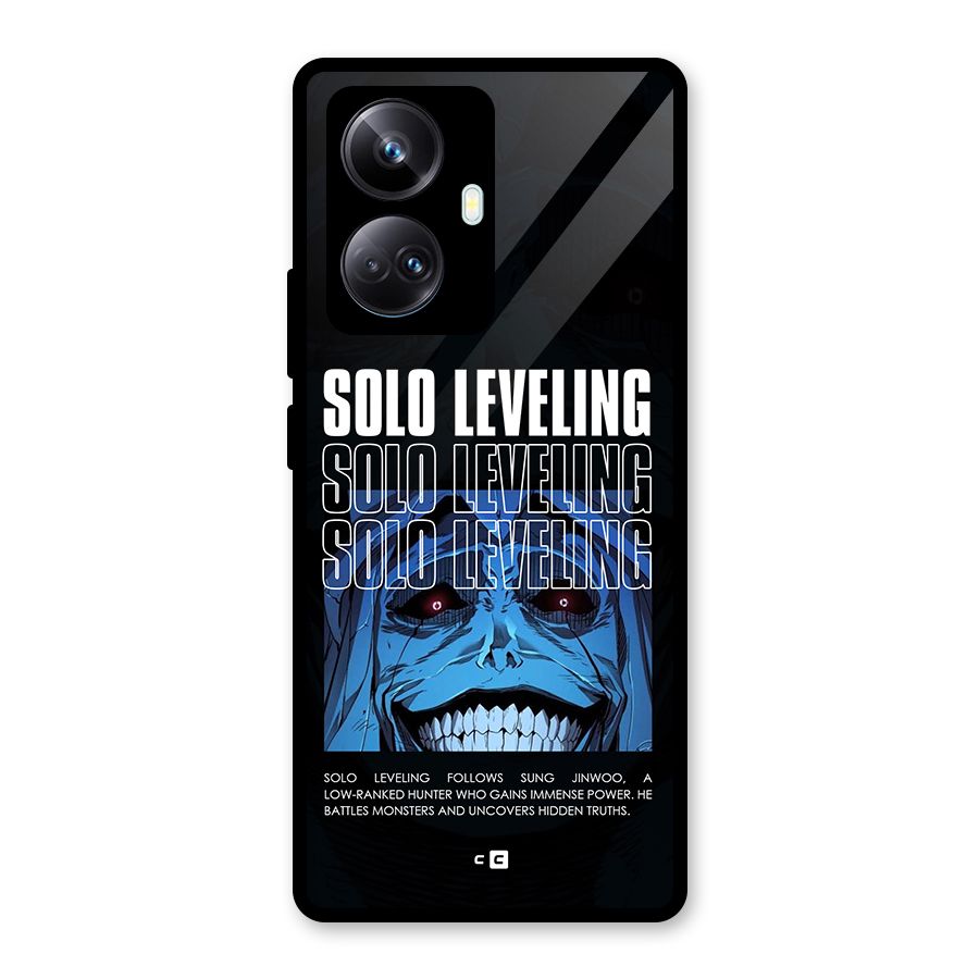 Solo Leveling Typo Glass Back Case for Realme 10 Pro Plus