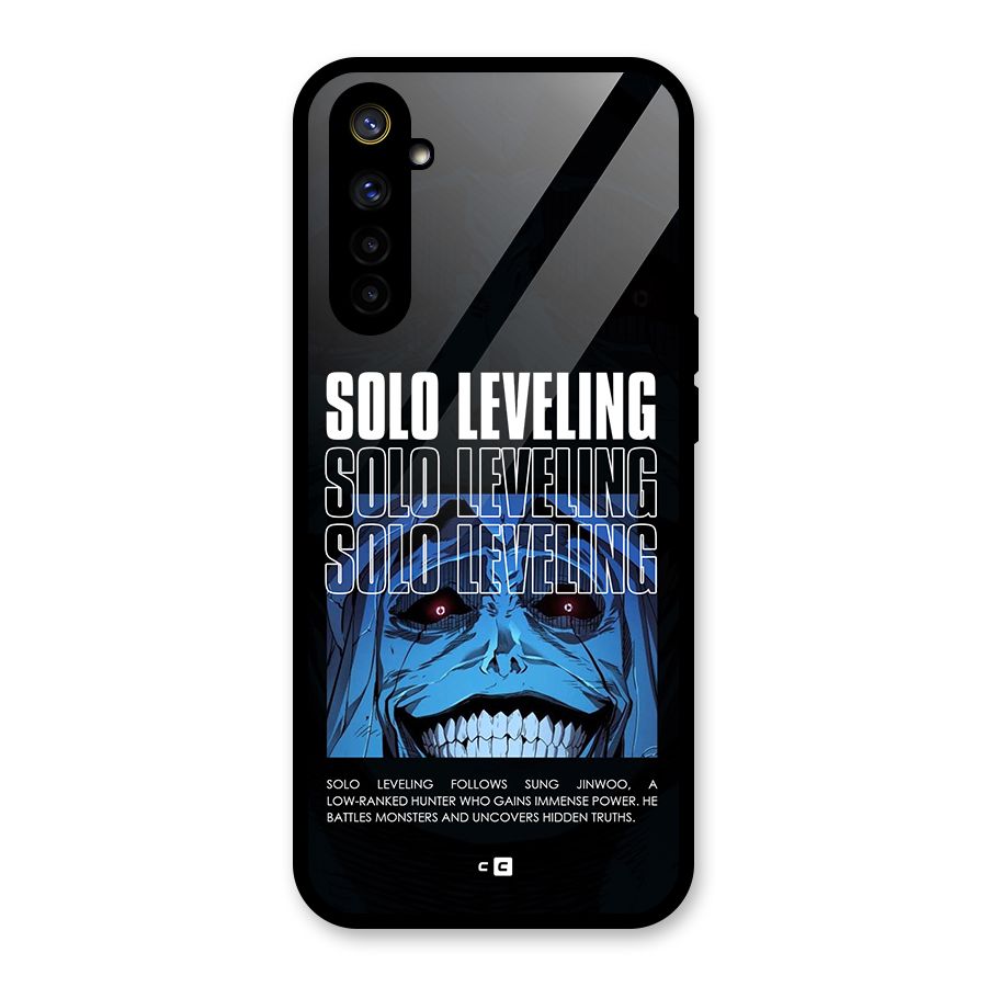 Solo Leveling Typo Glass Back Case for Realme 6i