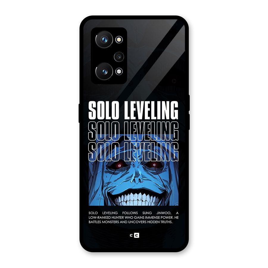 Solo Leveling Typo Glass Back Case for Realme GT Neo 3T