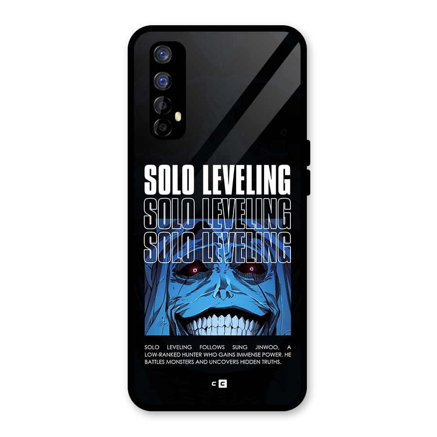 Solo Leveling Typo Glass Back Case for Realme Narzo 20 Pro