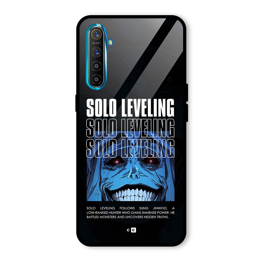 Solo Leveling Typo Glass Back Case for Realme XT