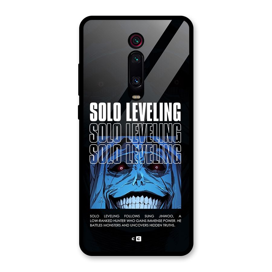 Solo Leveling Typo Glass Back Case for Redmi K20 Pro