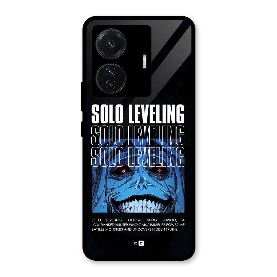 Solo Leveling Typo Glass Back Case for Vivo T1 Pro