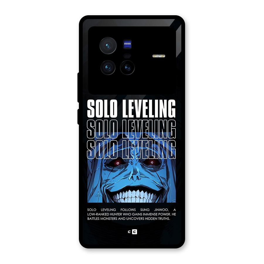 Solo Leveling Typo Glass Back Case for Vivo X80