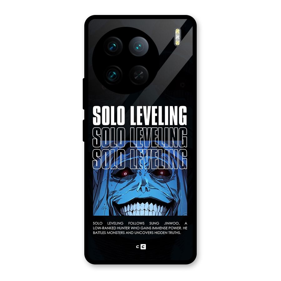 Solo Leveling Typo Glass Back Case for Vivo X90 Pro