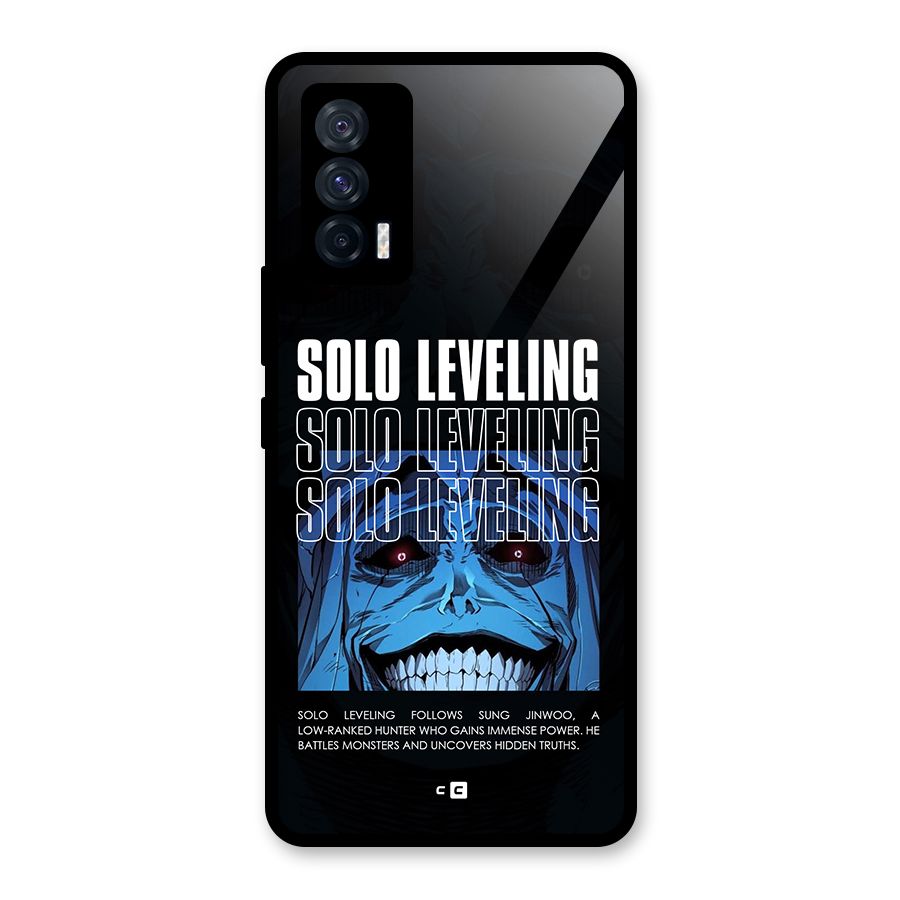 Solo Leveling Typo Glass Back Case for Vivo iQOO 7 5G