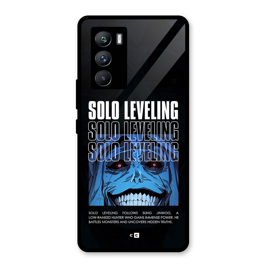 Solo Leveling Typo Glass Back Case for Vivo iQOO 9 SE