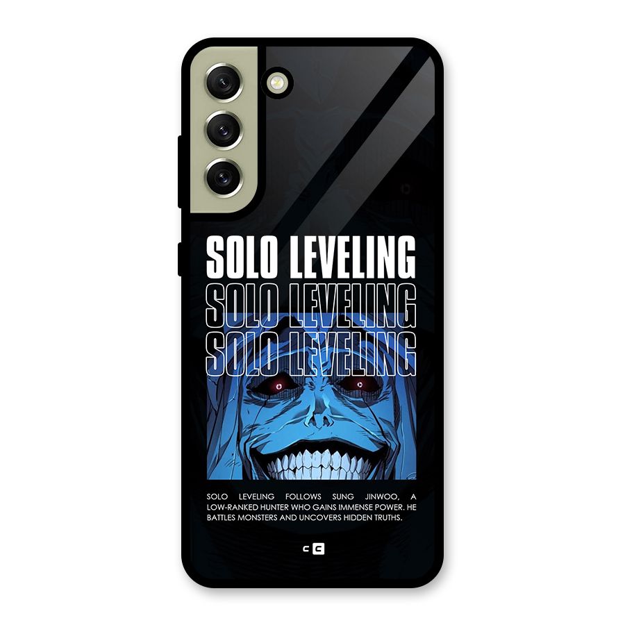 Solo Leveling Typo Metal Back Case for Galaxy S21 FE 5G (2023)
