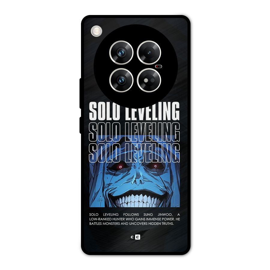 Solo Leveling Typo Metal Back Case for Infinix Zero 40 5G