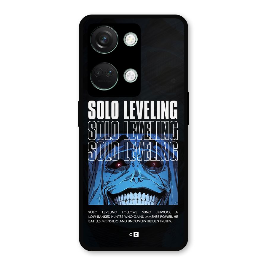 Solo Leveling Typo Metal Back Case for OnePlus Nord 3