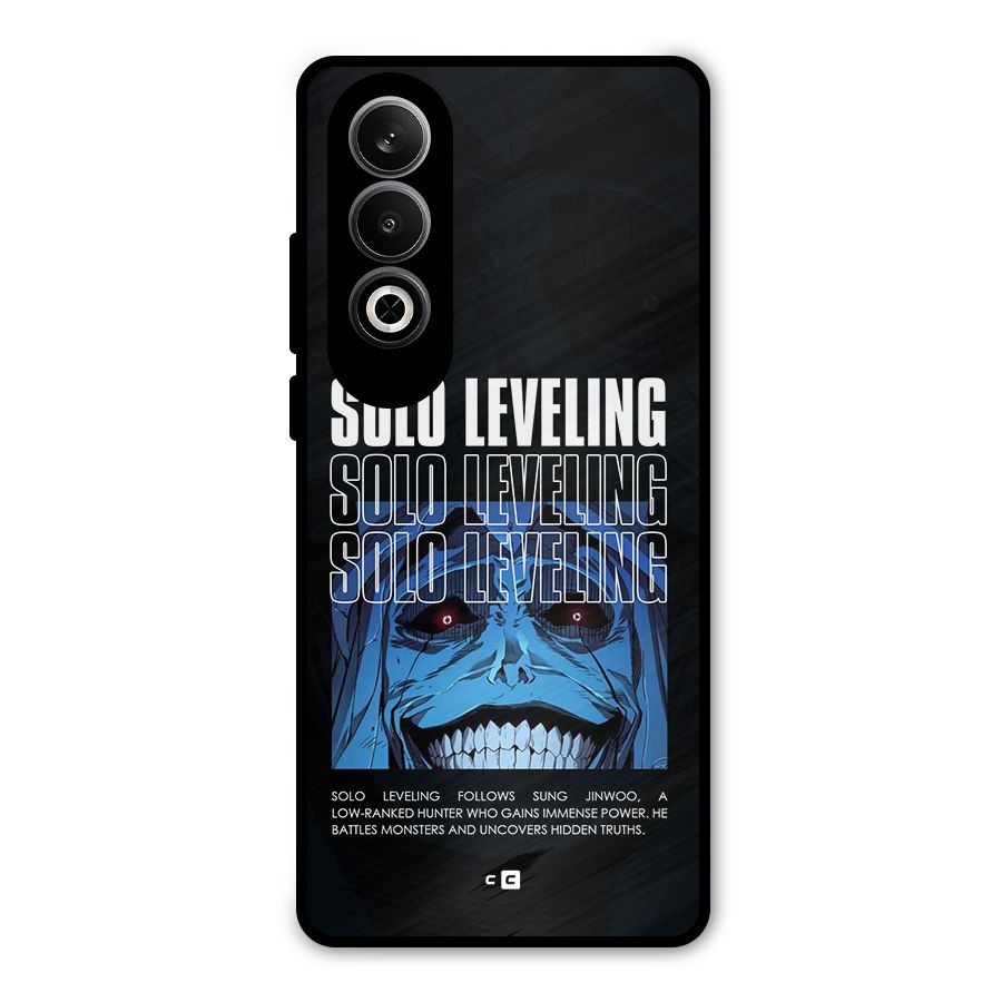 Solo Leveling Typo Metal Back Case for OnePlus Nord CE4