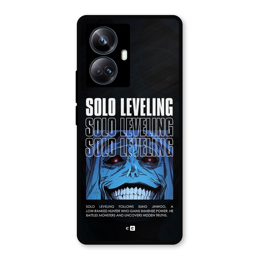 Solo Leveling Typo Metal Back Case for Realme 10 Pro Plus