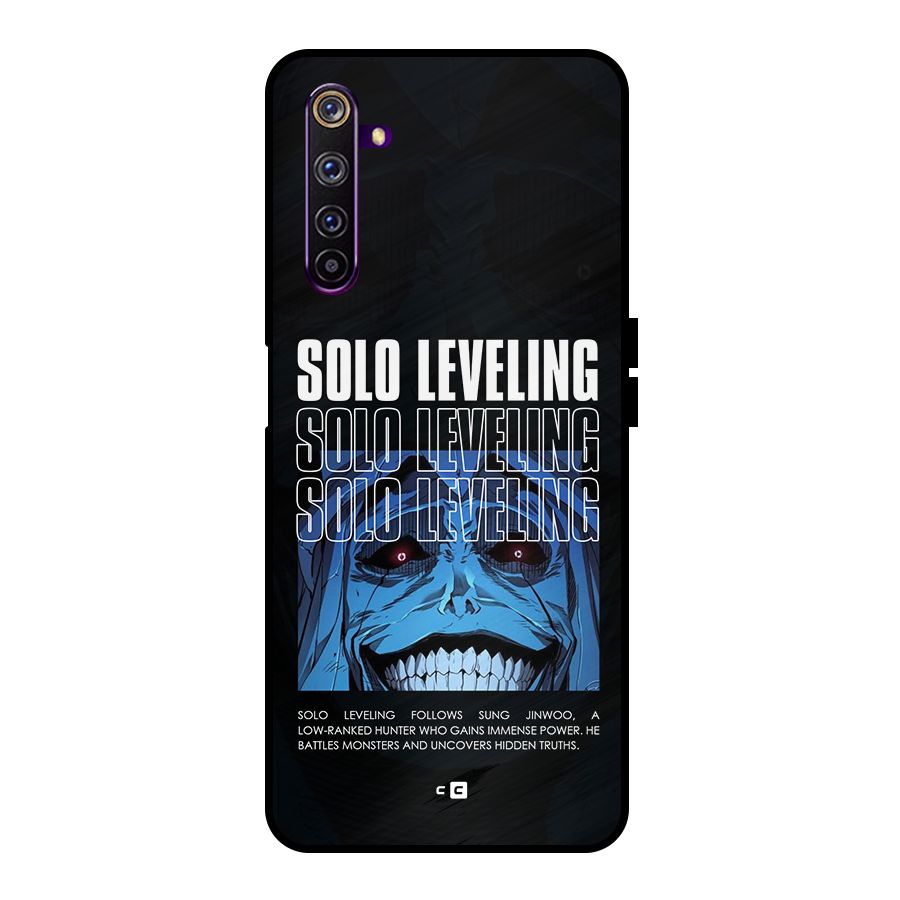Solo Leveling Typo Metal Back Case for Realme 6 Pro
