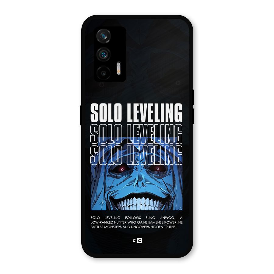 Solo Leveling Typo Metal Back Case for Realme GT 5G