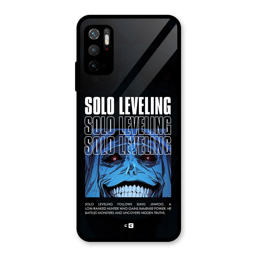 Solo Leveling Typo Metal Back Case for Redmi Note 10T 5G
