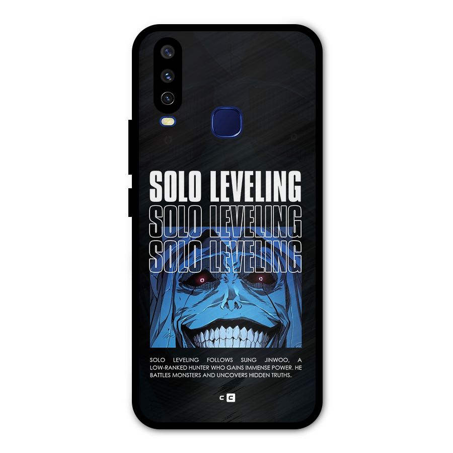 Solo Leveling Typo Metal Back Case for Vivo V17