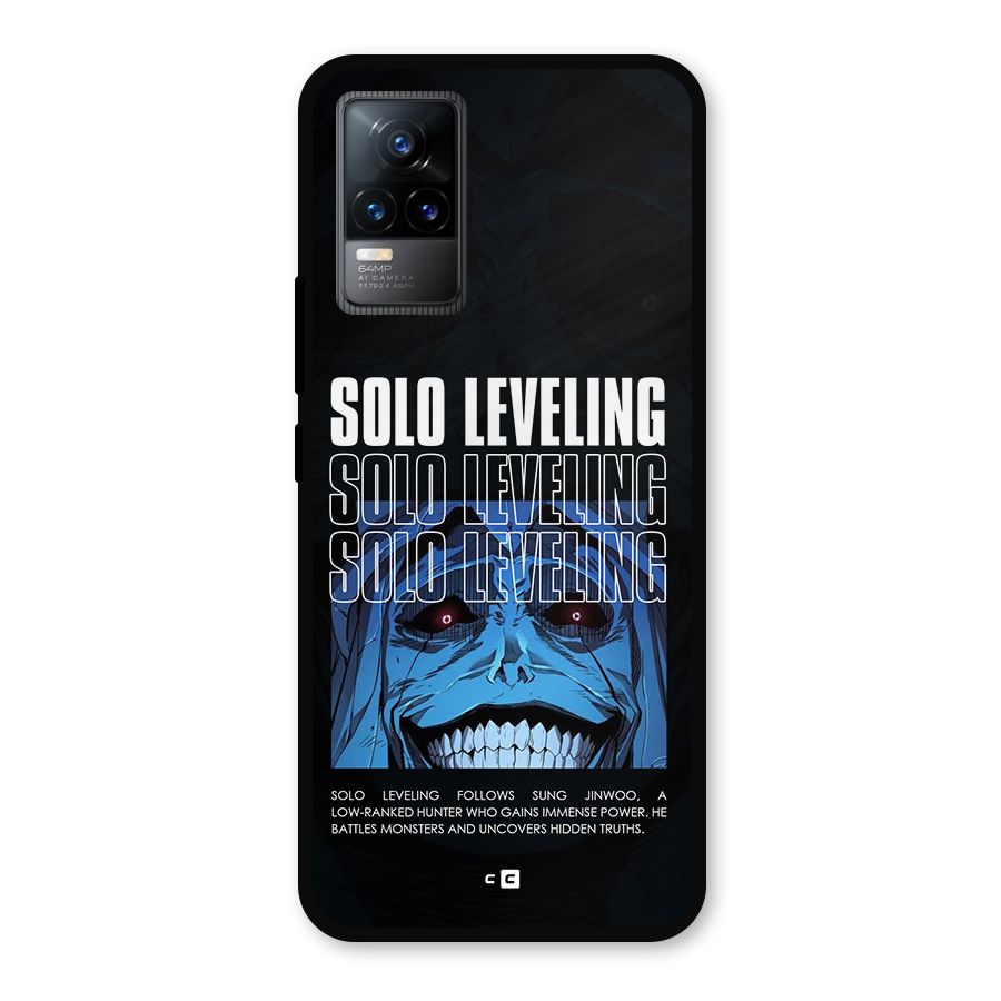 Solo Leveling Typo Metal Back Case for Vivo Y73