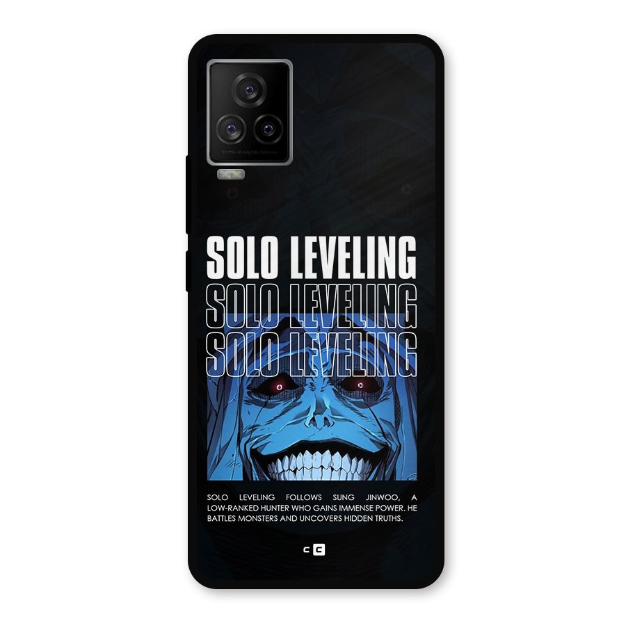 Solo Leveling Typo Metal Back Case for iQOO 7 Legend 5G