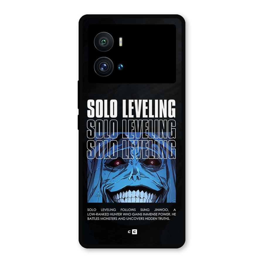 Solo Leveling Typo Metal Back Case for iQOO 9 Pro