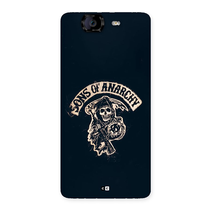 Sons Of Anarchy Back Case for Canvas Knight A350