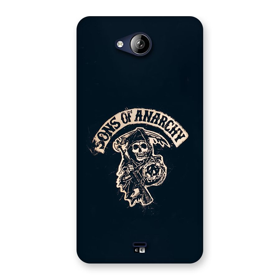 Sons Of Anarchy Back Case for Canvas Play Q355
