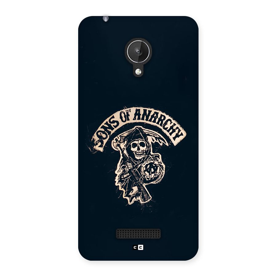 Sons Of Anarchy Back Case for Canvas Spark Q380