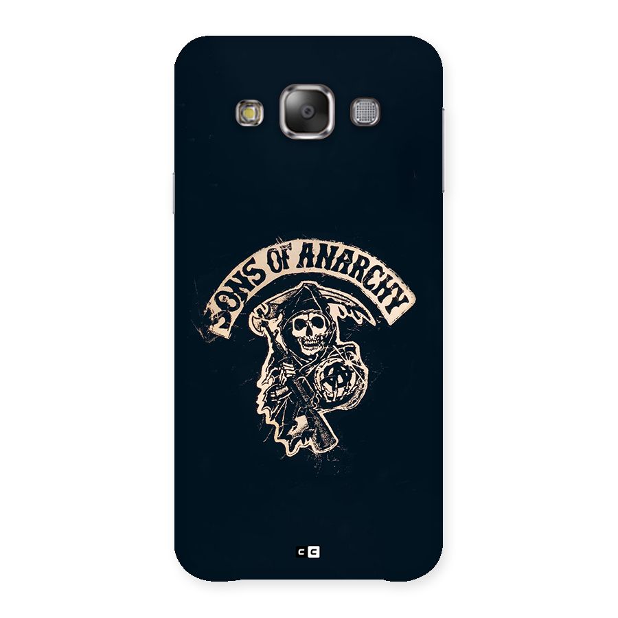 Sons Of Anarchy Back Case for Galaxy E7