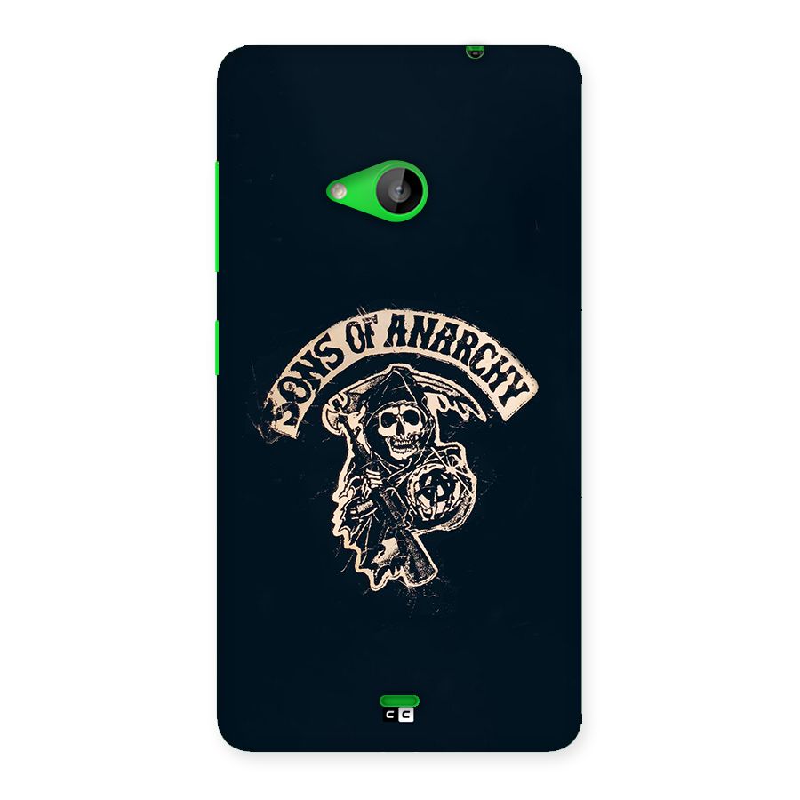Sons Of Anarchy Back Case for Lumia 535
