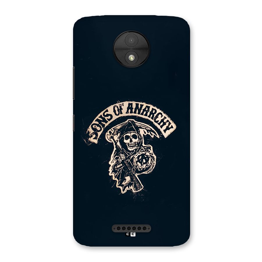 Sons Of Anarchy Back Case for Moto C