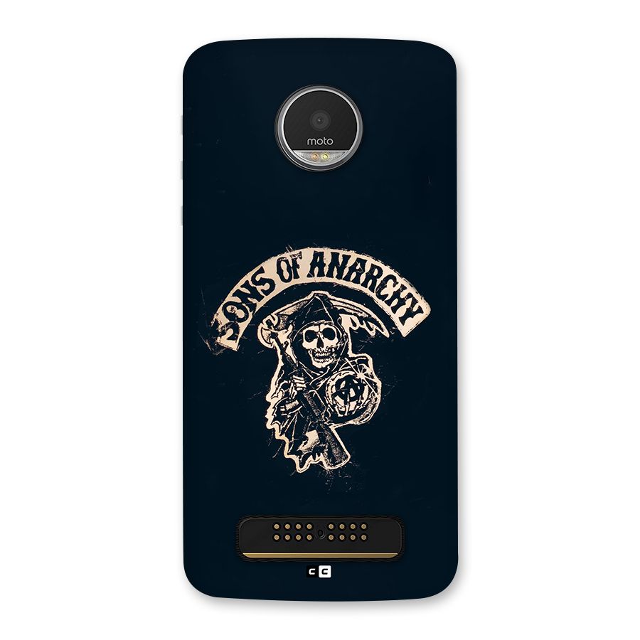 Sons Of Anarchy Back Case for Moto Z Play