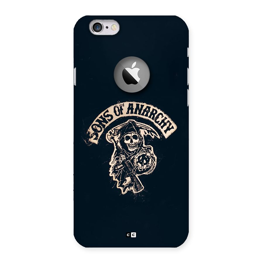 Sons Of Anarchy Back Case for iPhone 6 Logo Cut