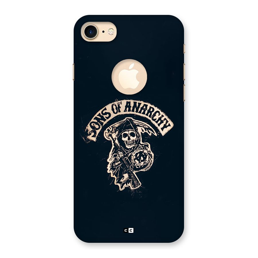 Sons Of Anarchy Back Case for iPhone 7 Logo Cut