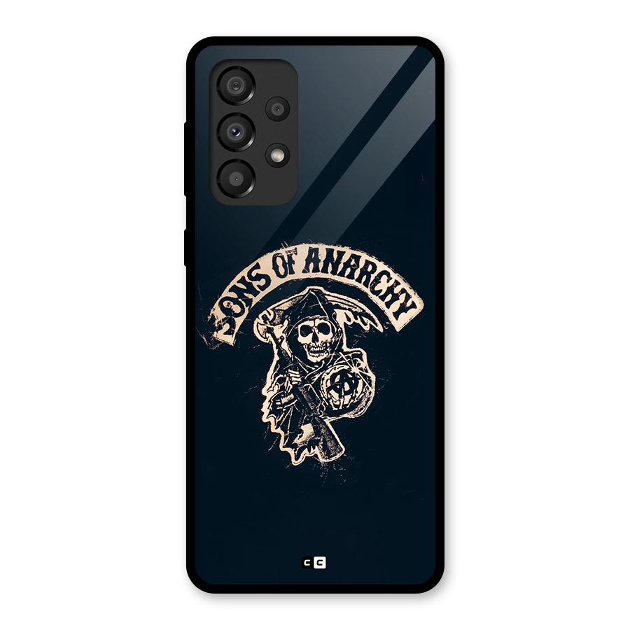 Sons Of Anarchy Glass Back Case for Galaxy A33 5G