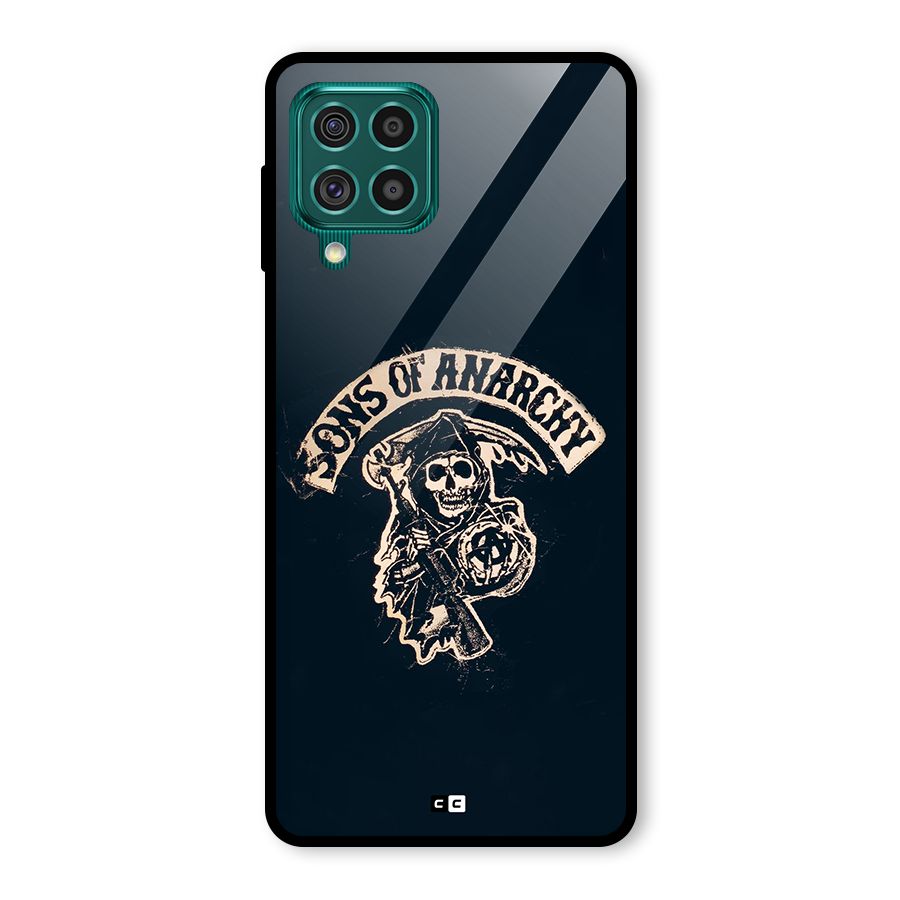 Sons Of Anarchy Glass Back Case for Galaxy F62